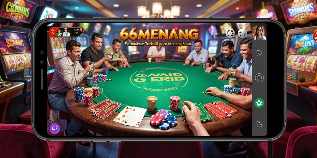 Screenshot gameplay 66MENANG menampilkan keseruan bermain Kasino.