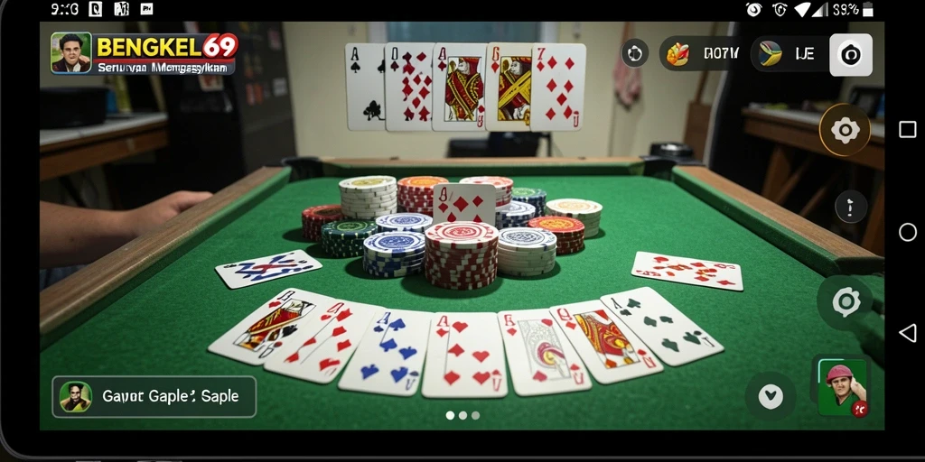 Tampilan gameplay seru dari BENGKEL69 yang penuh tantangan.