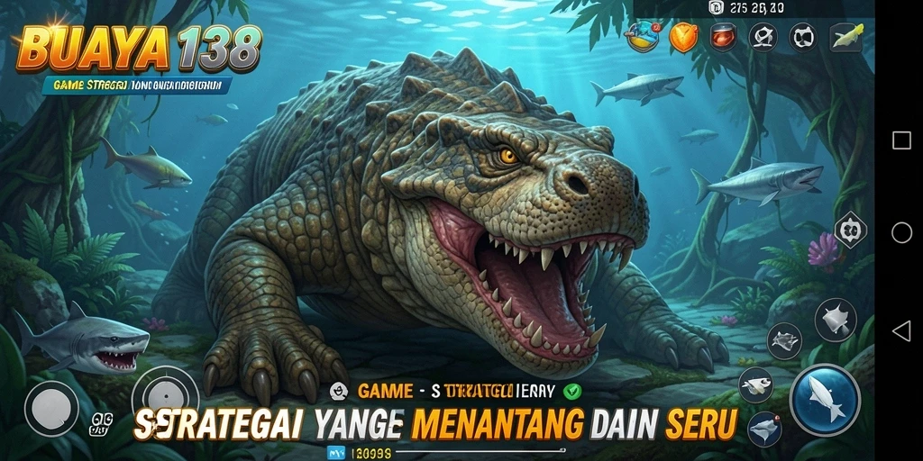 Gameplay seru dan strategi mendalam dalam BUAYA138 menunjukkan pertempuran intens.