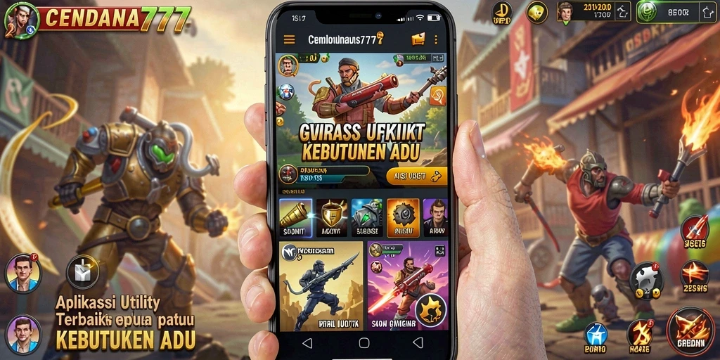 Tampilan antarmuka CENDANA777 yang sederhana dan intuitif.
