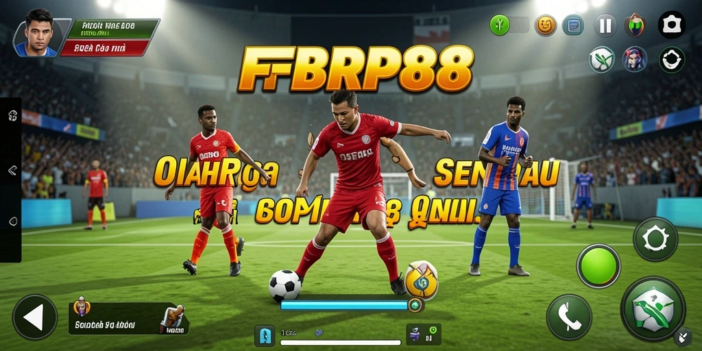 Tampilan gameplay seru FBRP88 di arena olahraga.