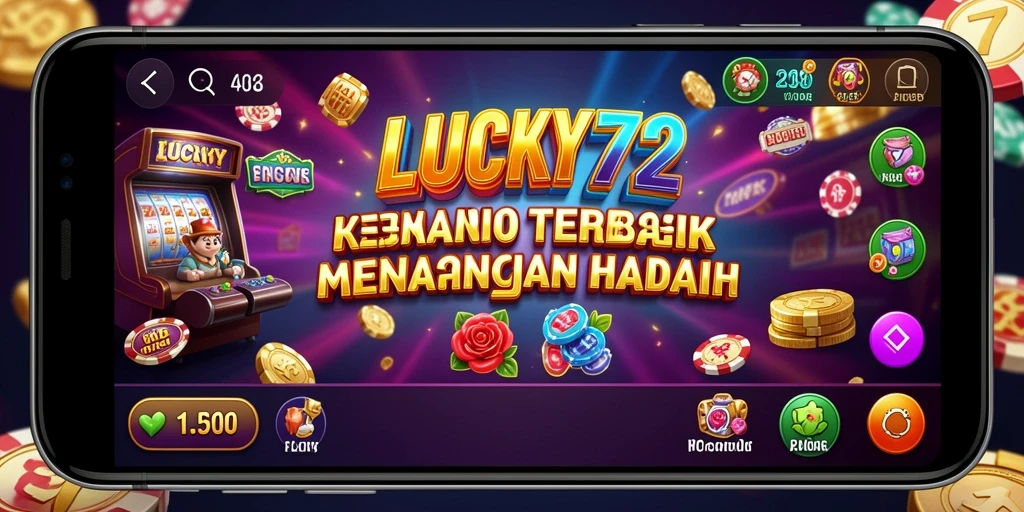 Gameplay seru dan grafis memukau dalam LUCKY72.