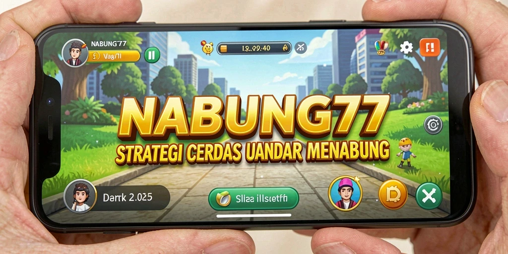 Screenshot gameplay NABUNG77 yang menunjukkan strategi menabung yang seru.