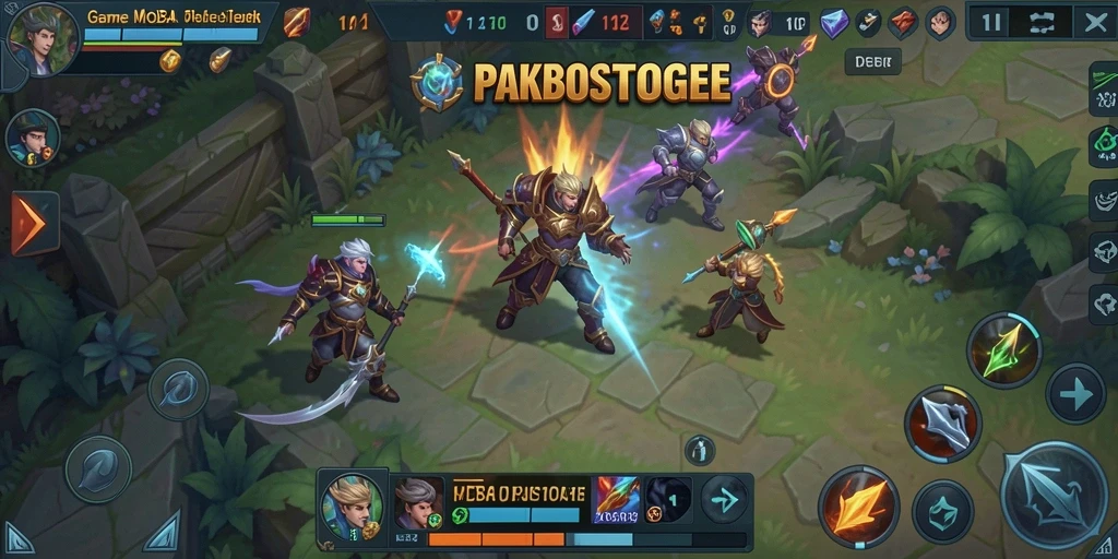 Menampilkan pertempuran mendebarkan dalam arena <strong>PAKBOSTOGEL</strong>.