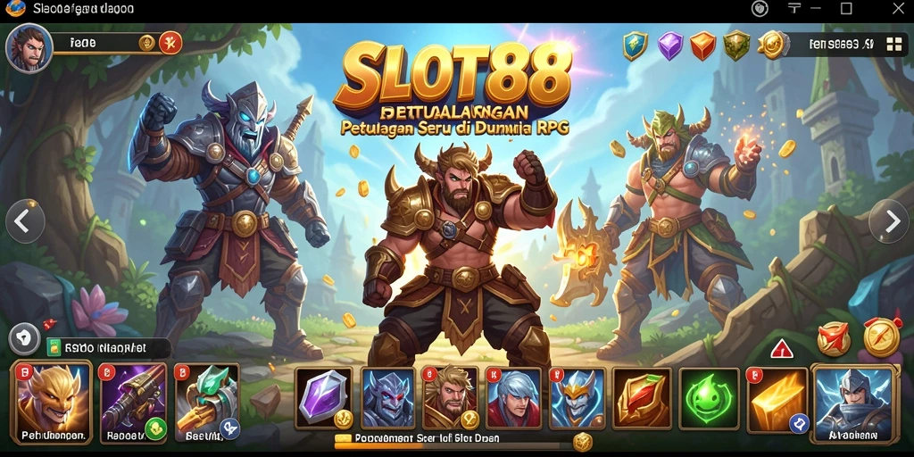 Menampilkan gameplay seru dan karakter yang unik di SLOT88.