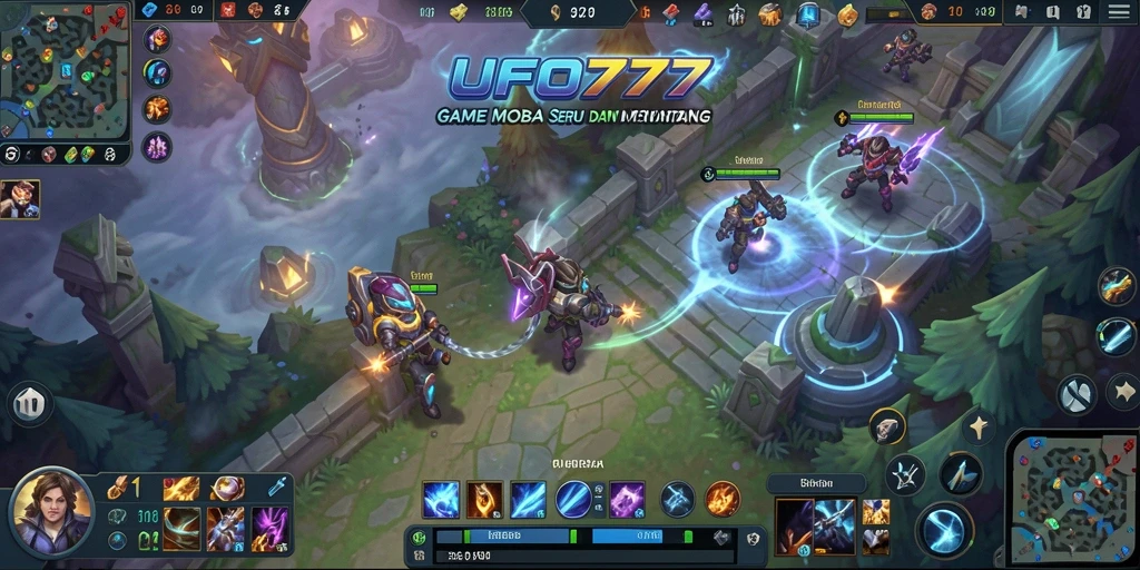 Tampilan seru dari gameplay <strong>UFO777</strong> dengan aksi pertempuran yang mendebarkan.