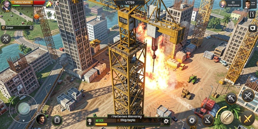Tampilan gameplay VT789 menunjukkan aksi seru Tower Defense.